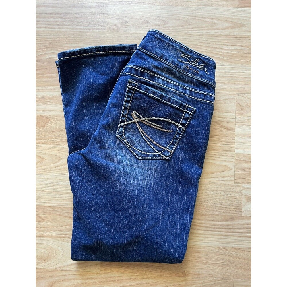 Silver Jeans Women Size 29 Suki Capri